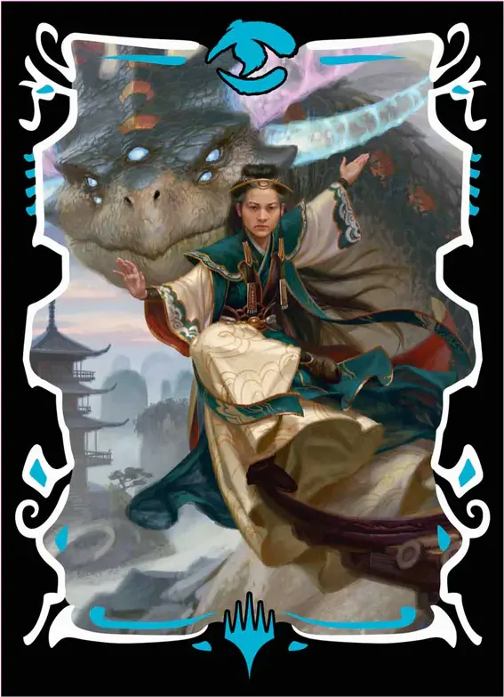 tarkir dragonstorm card sleeves Tarkir Dragonstorm Shiko, Paragon of the Way 105ct APEX Deck Protector