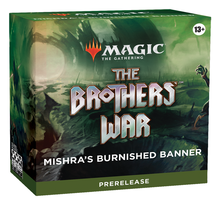 brothers war mtg booster box Magic: The Gathering - The Brother's War: Set Booster Pack : Toys & Games main image 0