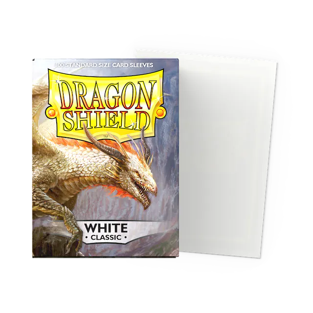 Dragon Shield Classic Sleeves White