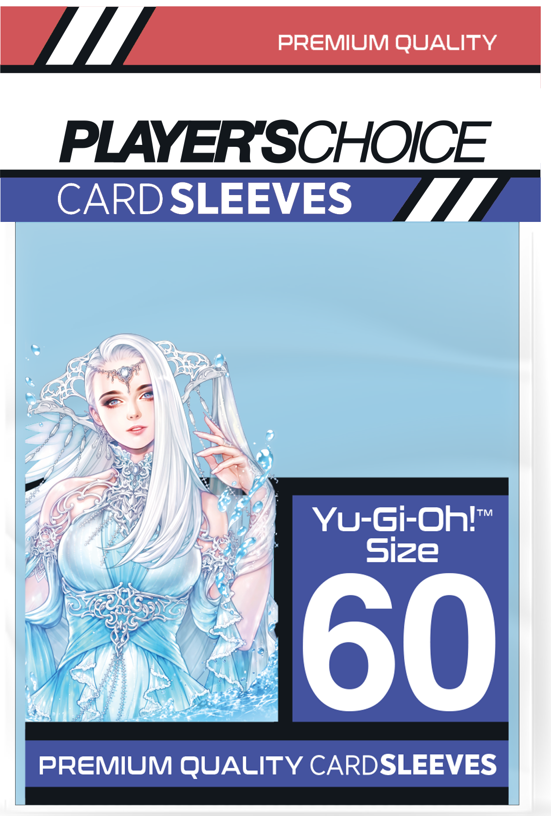 yugioh card sleeves blue Amazon.com: ArtDuel Yugioh Card Sleeves - Light Blue Dragon main image 1