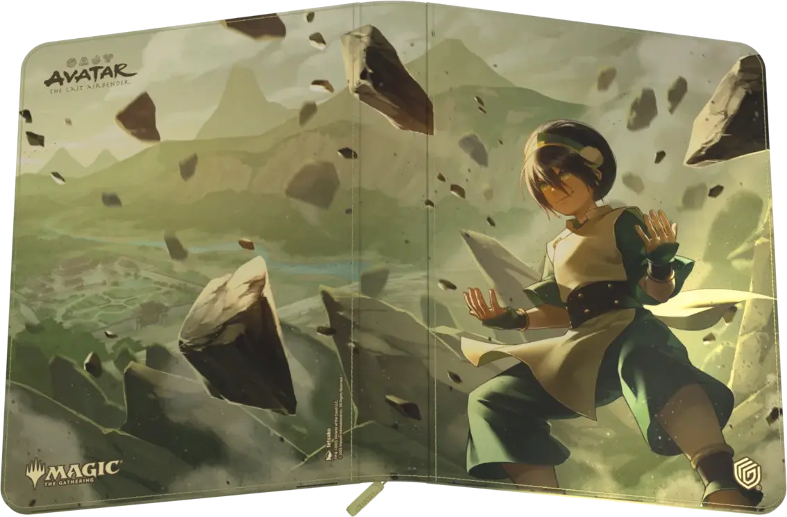 Ultimate Guard Zipfolio 360 Xenoskin Magic: The Gathering | Avatar: The Last Airbender - Toph - Magic Stronghold Games Ultimate Guard Zipfolio 360 Xenoskin Magic: The Gathering | Avatar: The Last Airbender - Toph - Magic Stronghold Games
