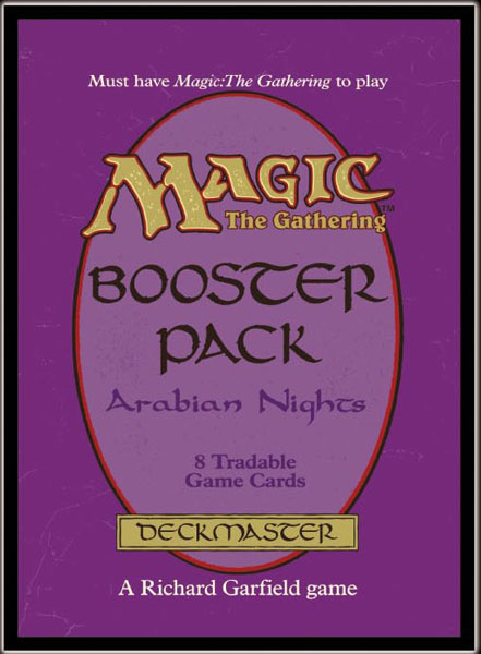 magic arabian nights booster box Pack MtG Retro Core Sleeves -
