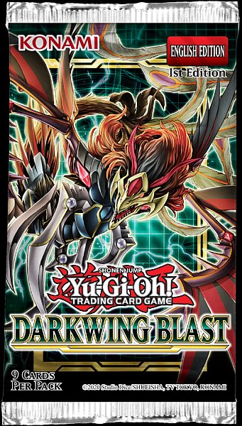 Yu-Gi-Oh! Darkwing Blast Booster Pack - Magic Stronghold Games