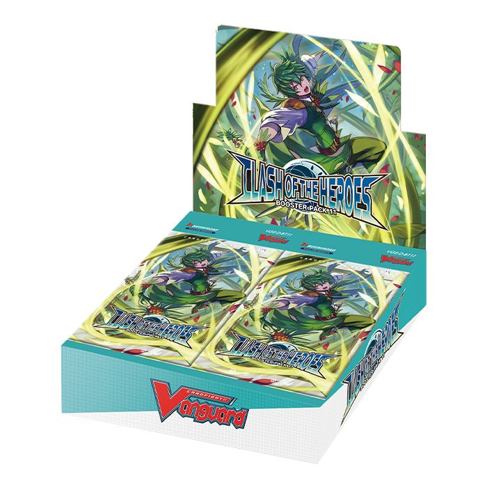 Cardfight!! Vanguard Clash of the Heroes Booster Box - Magic Stronghold  Games